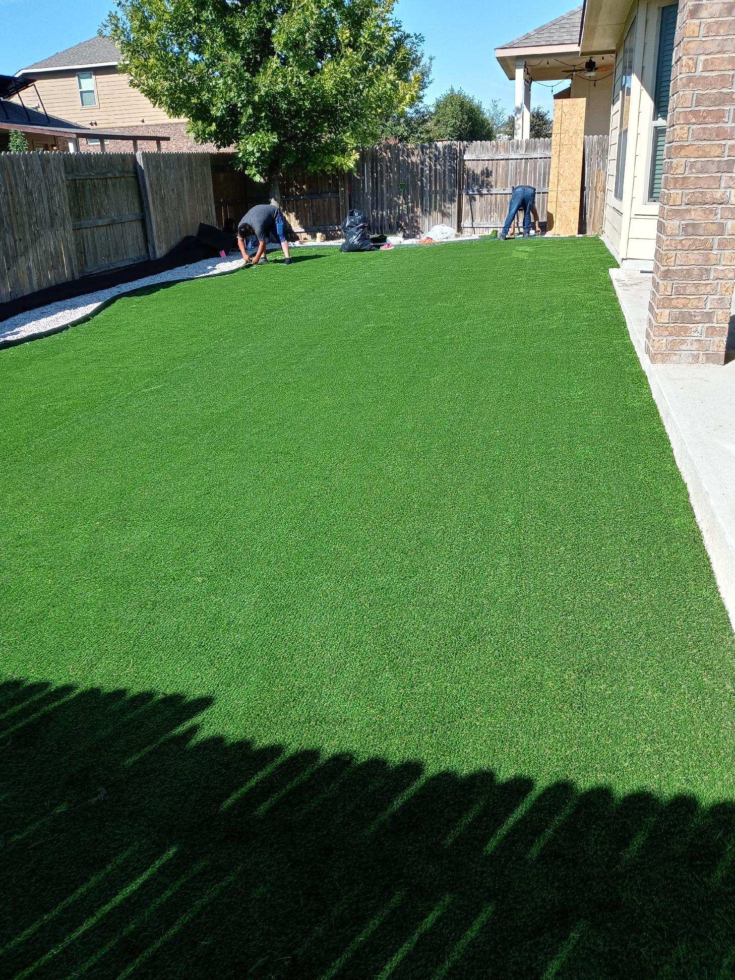 Baeza Landscaping at work